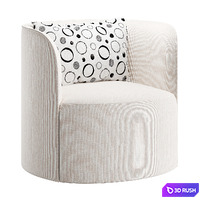 Hermes chair 3D Model Corona
