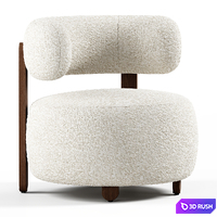 Verellen - Gaston Chair 3D Model Vray