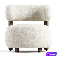 Verellen - Gaston Chair 3D Model Vray
