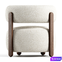 Verellen - Gaston Chair 3D Model Vray