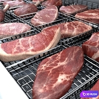 Meat Commercial Display Refrigerator 3D Model Vray, Corona