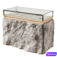 Jewelry display case 3D Model Corona