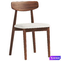 Farum chair 3D Model Vray, Corona