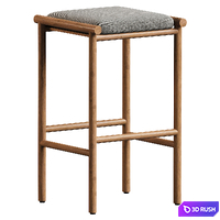 Kyla Outdoor Bar Counter Stool 3D Model Corona