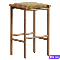 Kyla Outdoor Bar Counter Stool 3D Model Corona