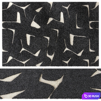 Iris Reversible Rug 3D Model Corona