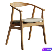 Chair Virden 3D Model Corona