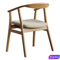 Chair Virden 3D Model Corona