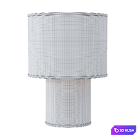 Lerret Table lamp 3D Model Corona