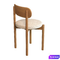 Sklum Bianca Chair 3D Model Vray