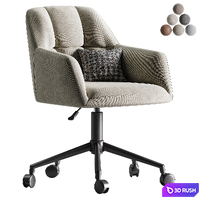 Office chair Elnor 3D Model Corona