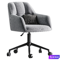 Office chair Elnor 3D Model Corona