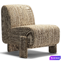 Rockdale Chair 3D Model Corona