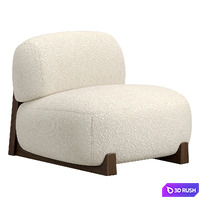 Fort Lounge Chair 3D Model Corona