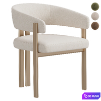 Dining Chairs Savoy Light 3D Model Corona
