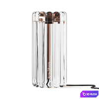 Tom Dixon Press Glass Table Lamp 3D Model Vray, Corona