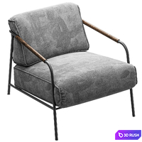 CHAIR MO'LLIS by Massfurniture 3D Model Corona
