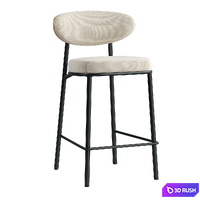 Harvin Half Bar Stool 3D Model Vray, Corona