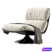 Pattie Chair by MINOTTI 3D Model Corona