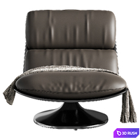 Pattie Chair by MINOTTI 3D Model Corona