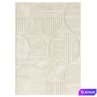 Lotus Leo Rug in Beige 3D Model