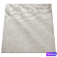 Grooves Performance Rug 3D Model Corona