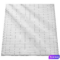 Grooves Performance Rug 3D Model Corona
