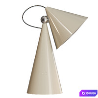 Pose Portable LED by Tom Dixon 3D Model Corona