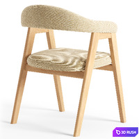 Nik Dining Chair 3D Model Corona