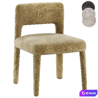 Nico Dining Side Chair 3D Model Corona