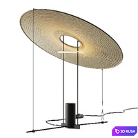 David Pompa Cilia Table Lamp 3D Model Vray, Corona