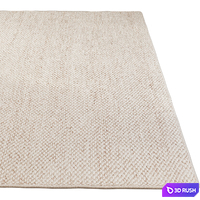 Carpet set 3219 - Hand-Woven Jute Rug / 4K 3D Model Corona