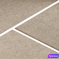 Carpet set 9149 - Hand-knotted Wool Soft Rug / 6k 3D Model Corona
