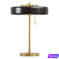 Revolve Table Lamp 3D Model Corona