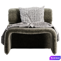 Avant-Garde Armchair 3D Model Corona