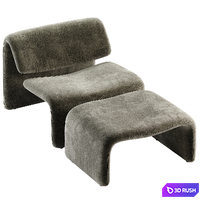 Avant-Garde Armchair 3D Model Corona