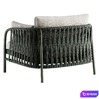 Taormina outdoor chair 3D Model Corona