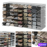 Stationery stand 001 3D Model Corona
