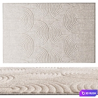 Claire rug from Benuta 3D Model Vray, Corona