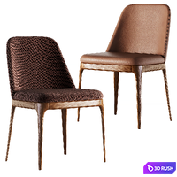 Poliform chair 3D Model Corona