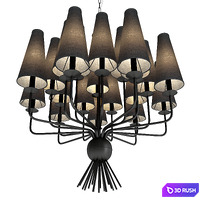 Chandelier MM Lampadari Silvestro 3D Model Corona