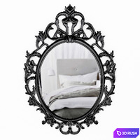 Mirror IKEA Ung Dril 3D Model Vray