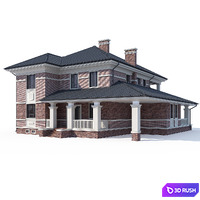 ABS House V63 3D Model Vray