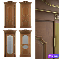 Massivstyle Interier Amaliya Door 02 3D Model Vray