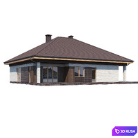 ABS House V168 3D Model Vray