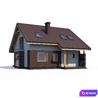 ABS House V238 3D Model Vray