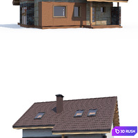 ABS House V238 3D Model Vray