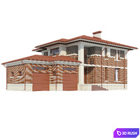 ABS House V240 3D Model Vray