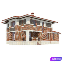 ABS House V240 3D Model Vray
