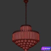 Chandelier Ovada E 1.5.50.100 G 3D Model Vray